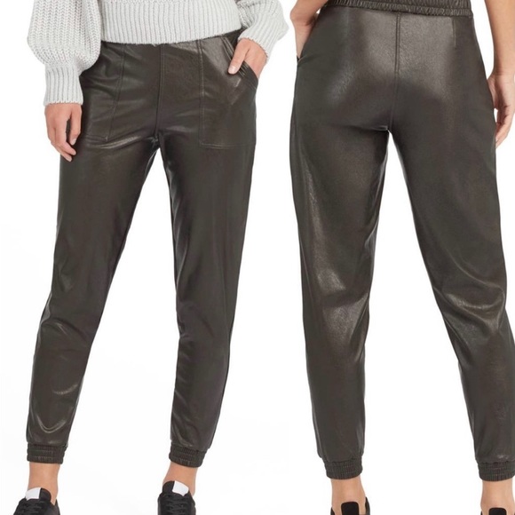 Spanx leather joggers - Picture 2 of 4